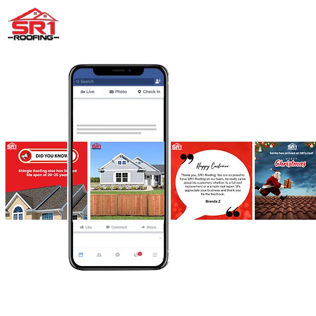 Sr1 Roofing Social Media
